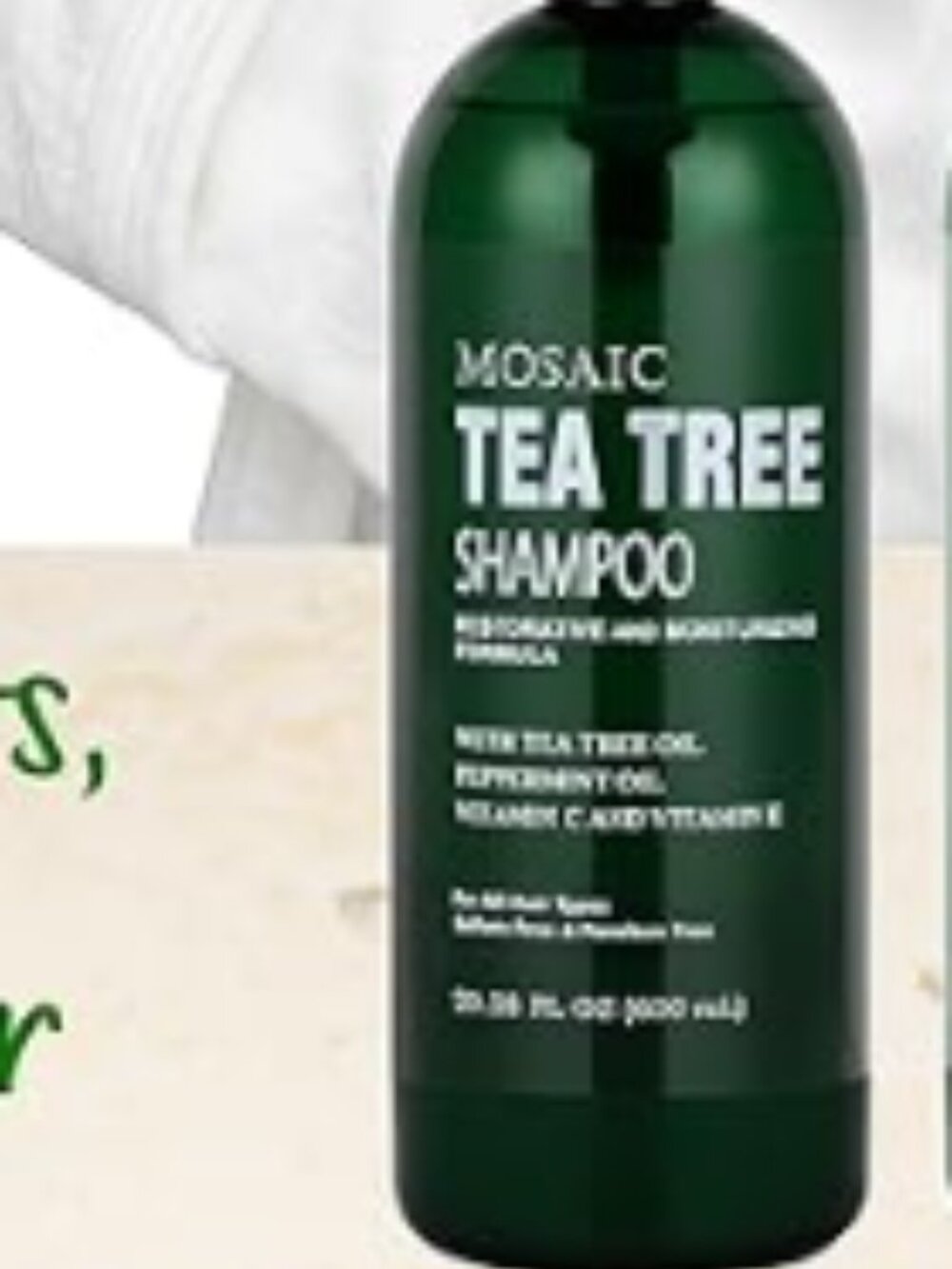 Mosaic Tea Tree Shampoo for Hair Growth Thinning Hair Loss